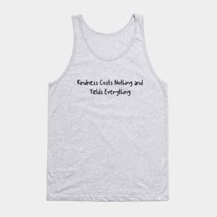 Inspiring Life Quotes Tee - Uplifting Motivation Tank Top